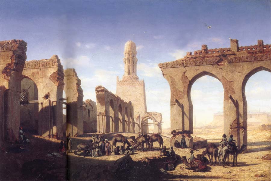 The Ruins of the El Hakim Mosque in Cairo